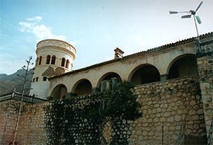 Villa Winter von unten